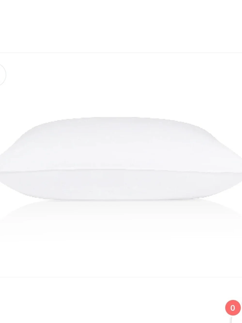 Original Fiber Water Pillow - White